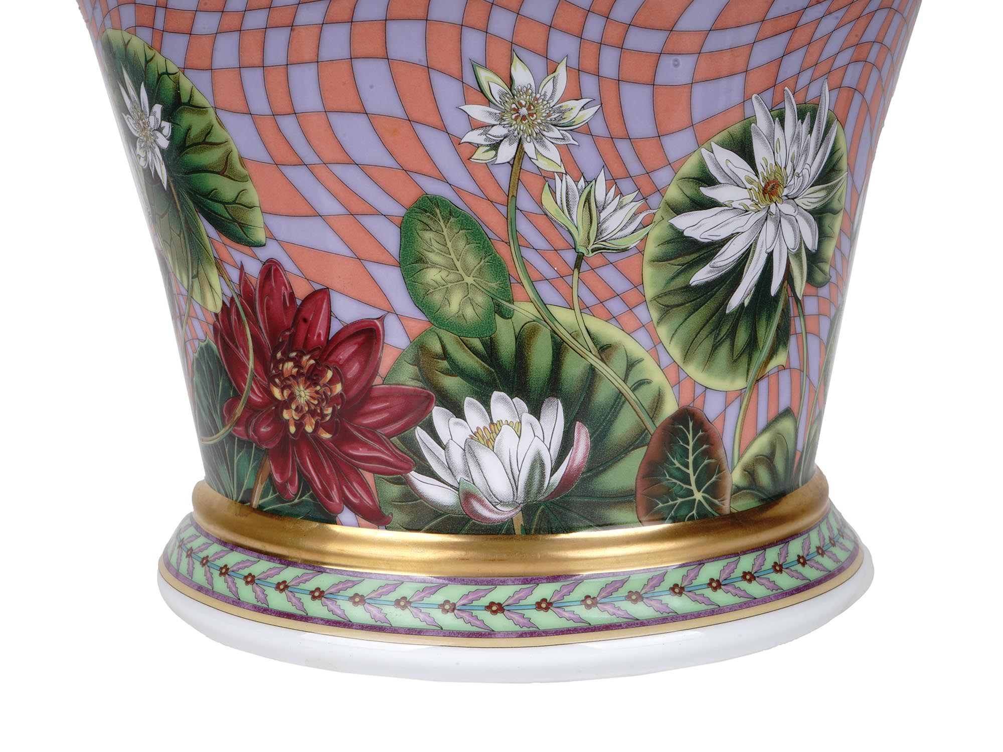 VERSACE BY ROSENTHAL TROPICAL WONDERLAND VASE PIC-5